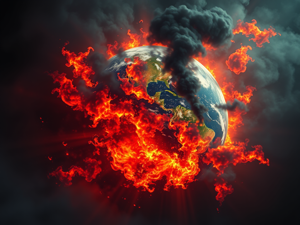 A planet in space
Description automatically generated with low confidence